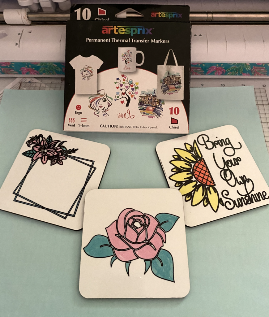 Fun with Artesprix Markers — Sublimation without a Special Printer – Libby  Ashcraft