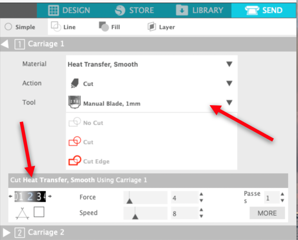 Finding the Right Cut Settings in Silhouette Studio – Libby Ashcraft