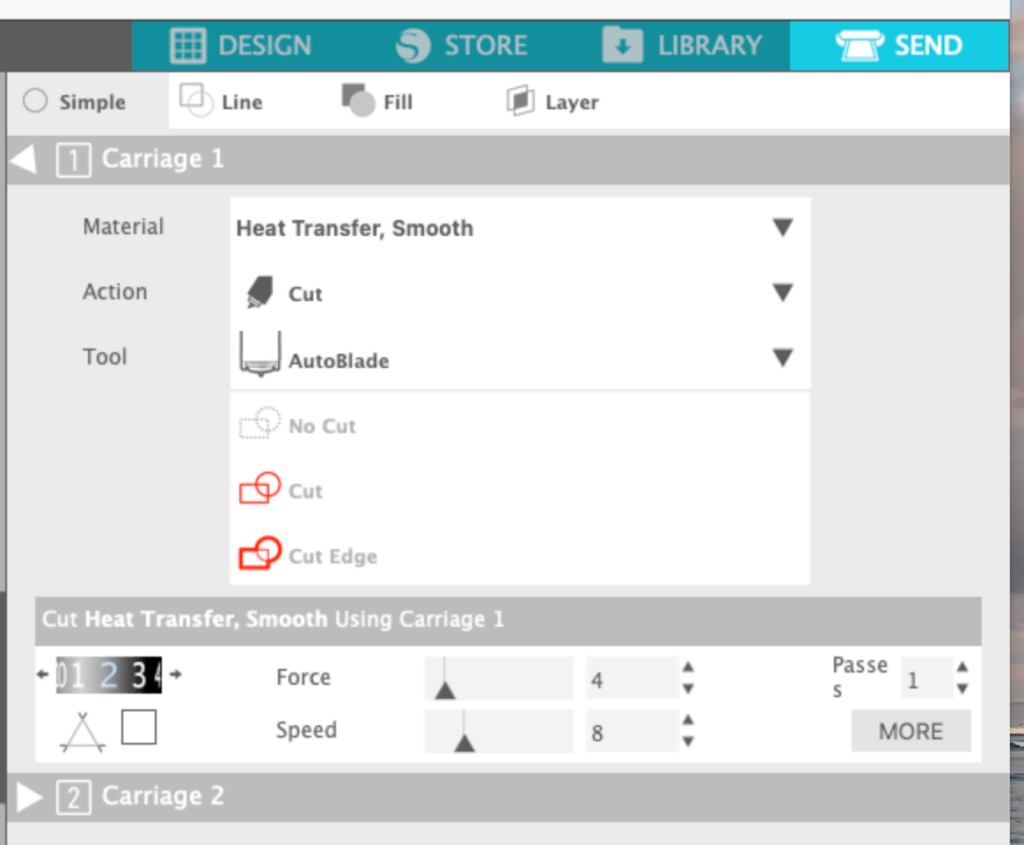 Finding the Right Cut Settings in Silhouette Studio – Libby Ashcraft